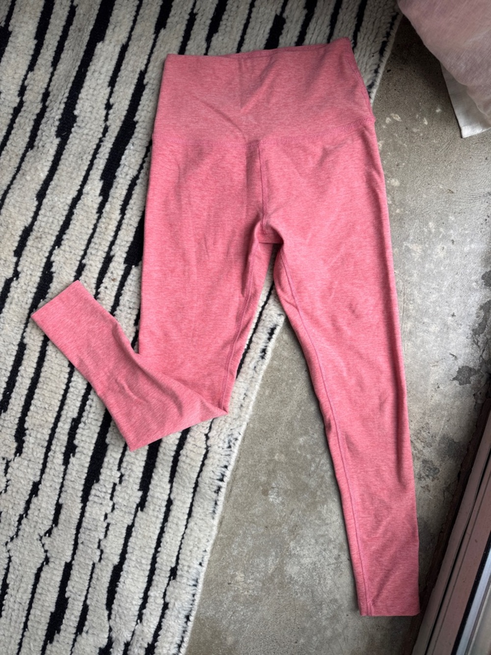 Beyond yoga Pink Heathered Leggings